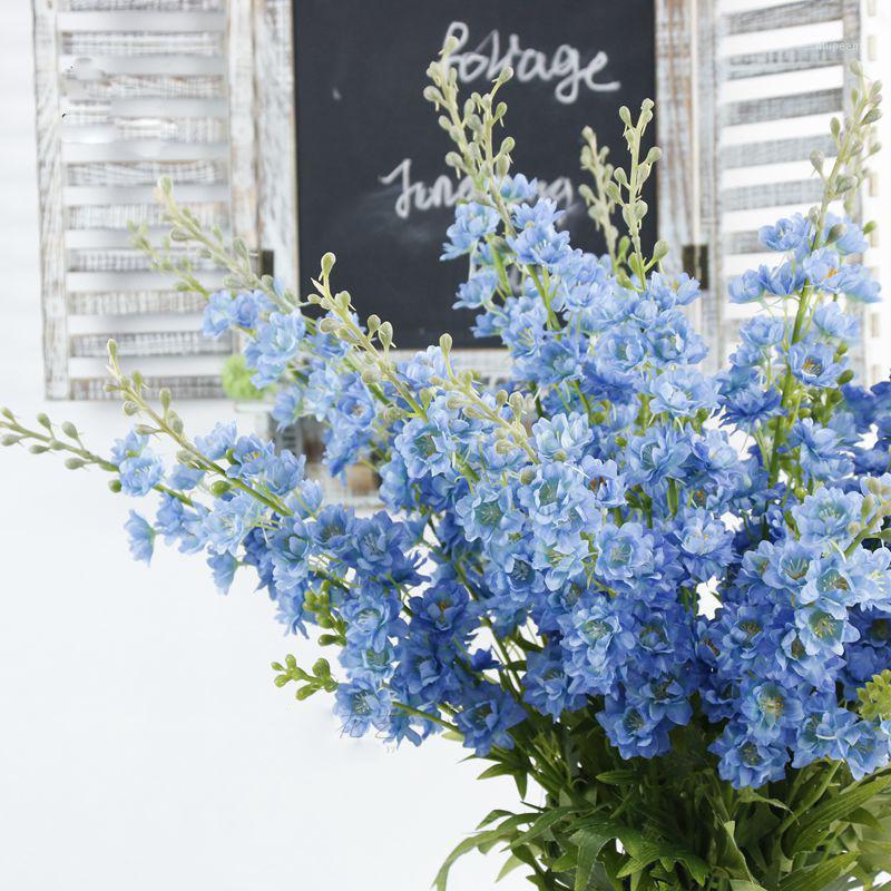 Artificial Flowers Delphinium Flower Long Branch Wedding Home Decorative Hyacinth Silk Flower1, Blue
Artificial Flowers Delphinium Flower Long Branch Wedding Home Decorative Hyacinth Silk Flower1, Blue