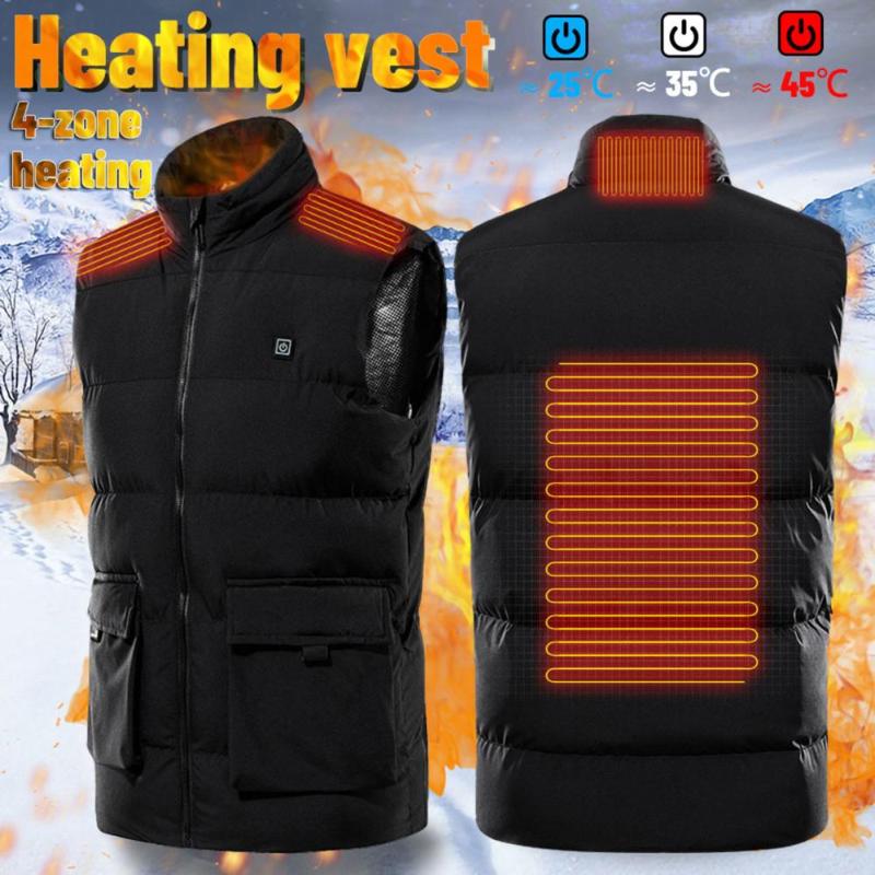 2021 Heated Vest Men Women Usb Heated Jacket Smart Heating Vest Thermal Clothing Hunting Winter Heating Jacket, Black
2021 Heated Vest Men Women Usb Heated Jacket Smart Heating Vest Thermal Clothing Hunting Winter Heating Jacket, Black
