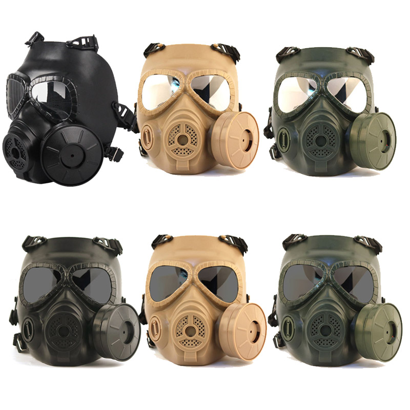 Airsoft Paintball Shooting Face Protection Gear Full Face Tactical PC Lens Paintball Mask with Air Filtration Fan, Multi
Airsoft Paintball Shooting Face Protection Gear Full Face Tactical PC Lens Paintball Mask with Air Filtration Fan, Multi
