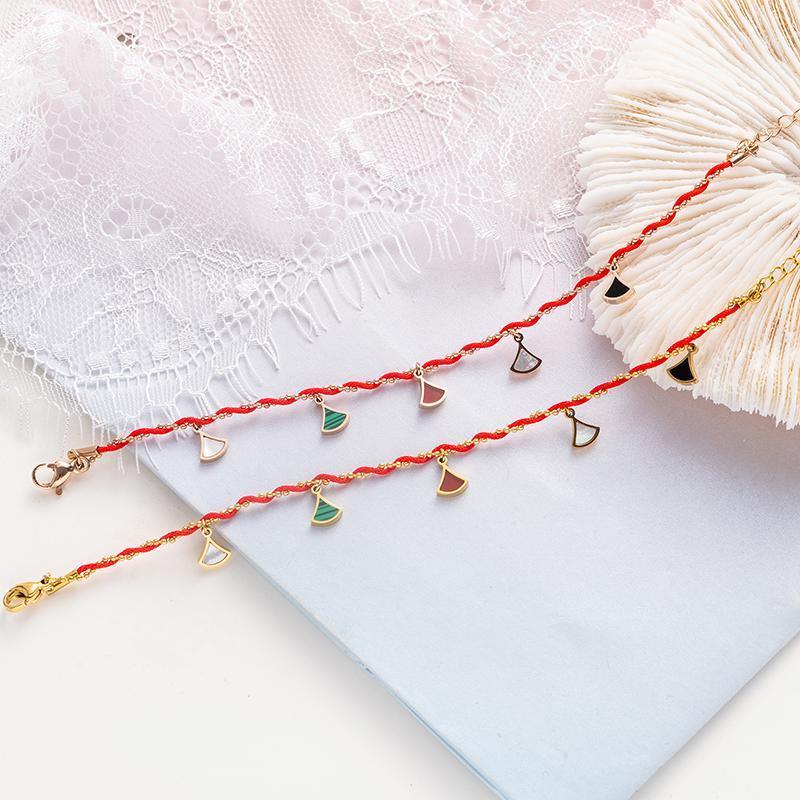 Charm Bracelets Shell Scalloped Skirt Women Stainless Steel Handmade Chain Charms Bracelet Original Trendy Jewelry Z0731
Charm Bracelets Shell Scalloped Skirt Women Stainless Steel Handmade Chain Charms Bracelet Original Trendy Jewelry Z0731