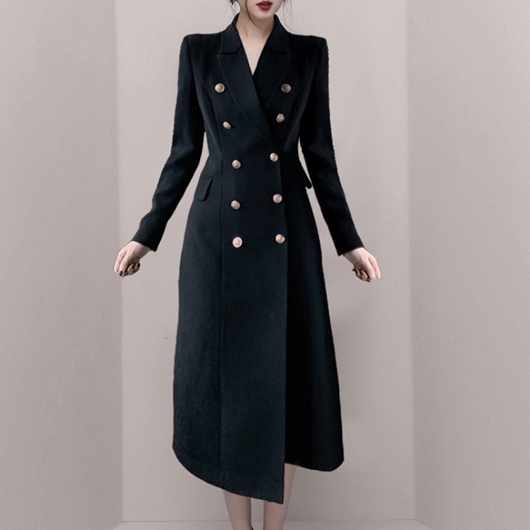 2021 Cross-border Autumn and Winter Clothing New Temperament Famous Double Ranks Pearl Thin-fitting Blazer-fitting Suit 5CI3, Black
2021 Cross-border Autumn and Winter Clothing New Temperament Famous Double Ranks Pearl Thin-fitting Blazer-fitting Suit 5CI3, Black
