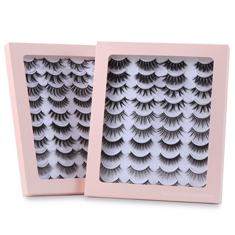 8/20 Pairs 3D Mink Lashes Thick Natural Mink False Eyelashes Dramatic Volume Eyelash Extension Handmade Fake Lashes Makeup
8/20 Pairs 3D Mink Lashes Thick Natural Mink False Eyelashes Dramatic Volume Eyelash Extension Handmade Fake Lashes Makeup