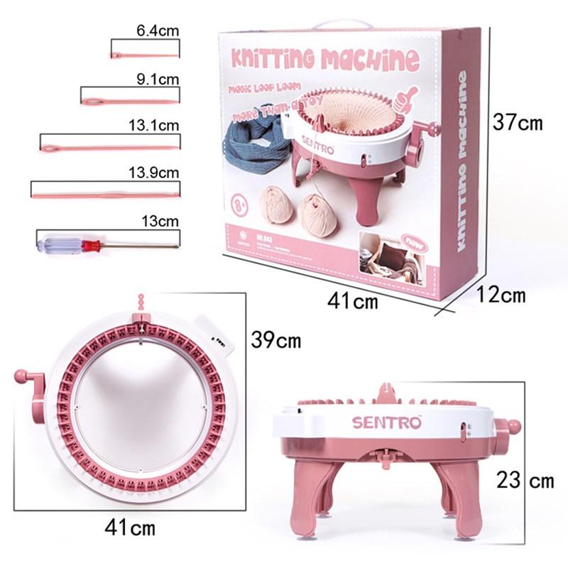 48-needle Hand Knitting Machine DIY Hand Knit Scarf Sweater for Adult Children Hats and Socks Artifact Craft Supplies
48-needle Hand Knitting Machine DIY Hand Knit Scarf Sweater for Adult Children Hats and Socks Artifact Craft Supplies