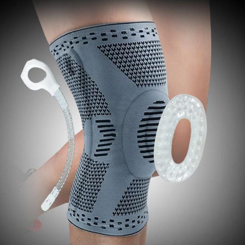 1PCS Knee Support Kneepad Kneecap Knee Pad Silicone Spring Patella Protector For Sport Running Volleyball Rodilleras Joelheira, Red
1PCS Knee Support Kneepad Kneecap Knee Pad Silicone Spring Patella Protector For Sport Running Volleyball Rodilleras Joelheira, Red