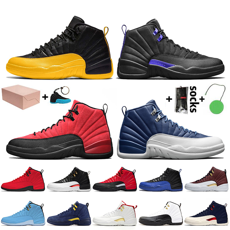 Wholesale With Box Mens Jumpman 12 12s Basketball Shoes University Gold Dark Concord Flu Game Indigo Mens Trainers Sneakers Big Size 13, #5 indigo 40-47
Wholesale With Box Mens Jumpman 12 12s Basketball Shoes University Gold Dark Concord Flu Game Indigo Mens Trainers Sneakers Big Size 13, #5 indigo 40-47