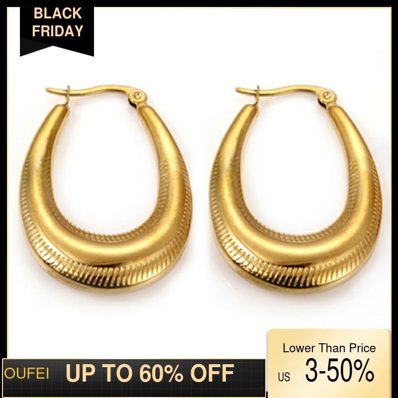 OUFEI New Hoop Earring For Women Stainless Steel Hollow Earring Women Korean Jewelry Accessories 2020 Earrings Fashion Jewelry
OUFEI New Hoop Earring For Women Stainless Steel Hollow Earring Women Korean Jewelry Accessories 2020 Earrings Fashion Jewelry