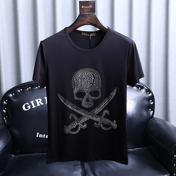 Quality 2020 Top Tee Fashion t Casual Homme Men Short Cotton Tops Tshirt Skull Hot Brockey 4ezv, Black
Quality 2020 Top Tee Fashion t Casual Homme Men Short Cotton Tops Tshirt Skull Hot Brockey 4ezv, Black