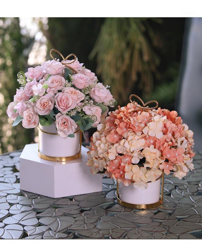 European Style artificial flower Pot set vase table setting decoration indoor artificial potted home decoration fake flowe1, 30
European Style artificial flower Pot set vase table setting decoration indoor artificial potted home decoration fake flowe1, 30