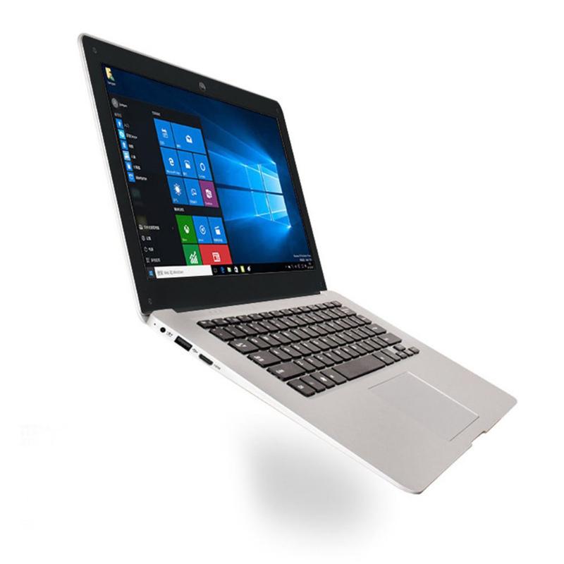 

14.1 inch Hd Lightweight&Ultra-Thin 2+32G Lapbook Laptop Z8350 64-Bit Quad Core 1.44Ghz Windows 10 1.3Mp Camera EU Plug Notebook, Black