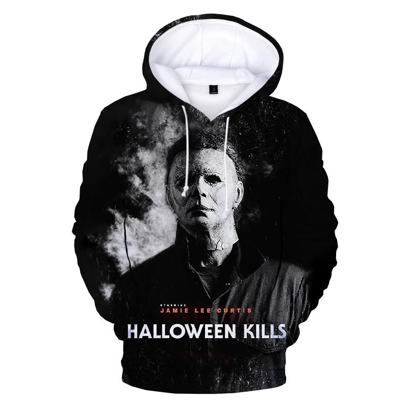 2020 Halloween 3D Print Hoodie Sweatshirts Michael Myers Harajuku Streetwear Hoodies Men Women Autumn Casual Oversized Pullover
