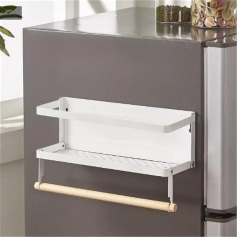 Refrigerator Shelf Storage Magnetic Fridge Side Rack Foldable Kitchen Spice Plastic Wrap Paper Towel Organizer Holder Shelf
Refrigerator Shelf Storage Magnetic Fridge Side Rack Foldable Kitchen Spice Plastic Wrap Paper Towel Organizer Holder Shelf