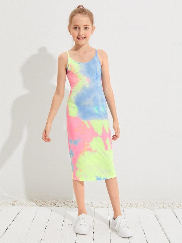 Girls Tie Dye Dress SHE