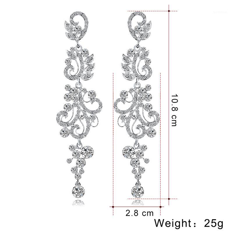 1 Pair Crystal Flowers Drop Earrings for Women Wedding Bridal Dangle Earring Jewelry Gift B881
1 Pair Crystal Flowers Drop Earrings for Women Wedding Bridal Dangle Earring Jewelry Gift B881