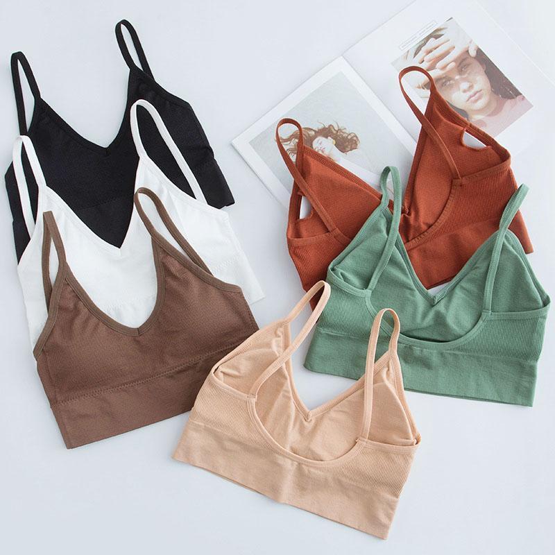 Sexy Women Tank Top Bra Streetwear Sleeveless Tops Solid Color Seamless Sports Lingerie Tube Top Female Girls Bralette Crop1, White
Sexy Women Tank Top Bra Streetwear Sleeveless Tops Solid Color Seamless Sports Lingerie Tube Top Female Girls Bralette Crop1, White