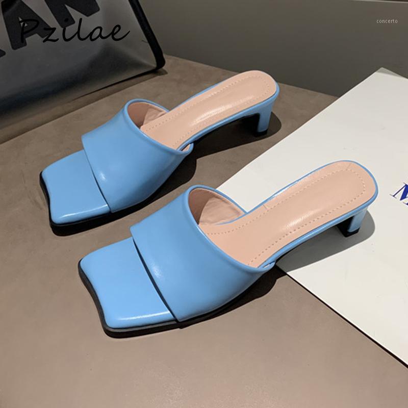 Pzilae Summer women's mules square toe 2020 fashion elegant square toe low heels slides ladies outdoor leisure slippers blue1, Royal blue
Pzilae Summer women's mules square toe 2020 fashion elegant square toe low heels slides ladies outdoor leisure slippers blue1, Royal blue