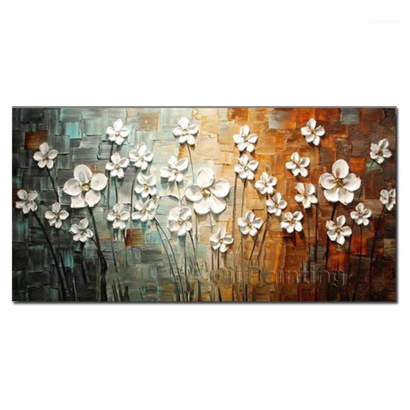 Free Shipping For Sell Wall Art Hand Painted Abstract White Flower Oil Painting Home Pictures For Living Room Unframed HF00201
Free Shipping For Sell Wall Art Hand Painted Abstract White Flower Oil Painting Home Pictures For Living Room Unframed HF00201