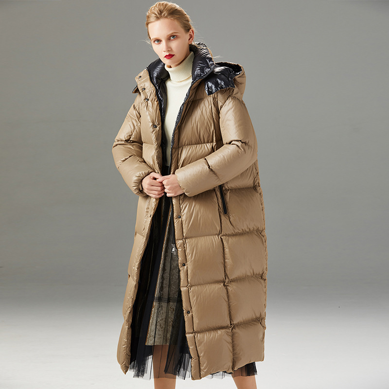 2021 New Women Winter Wind-proof 90 White Duck Down with Warm Hood Long Female Coat T0l7, Gold
2021 New Women Winter Wind-proof 90 White Duck Down with Warm Hood Long Female Coat T0l7, Gold