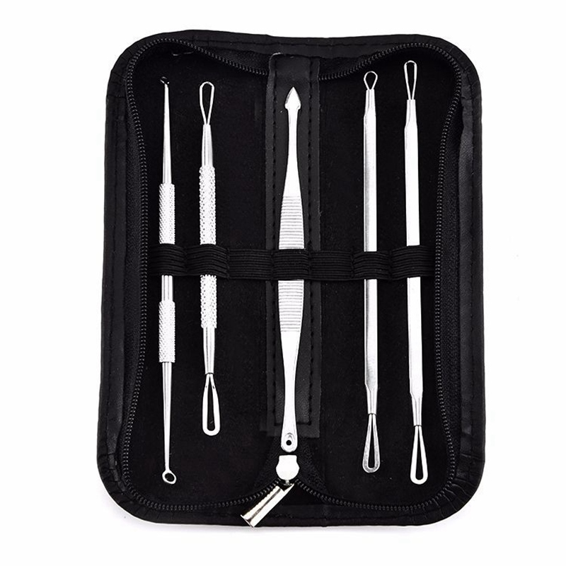 Stainless Steel Blackhead Needle Comedone Acne Blemish Extractor Remover Pimple Pin Cosmetic Health Beauty Needle Aguja De Acero Inoxidable Para Punto