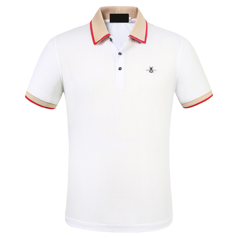 Italy polo shirt t shirts 2020 Polos snake bee floral embroidery mens polos High street fashion stripe print, White;black
Italy polo shirt t shirts 2020 Polos snake bee floral embroidery mens polos High street fashion stripe print, White;black