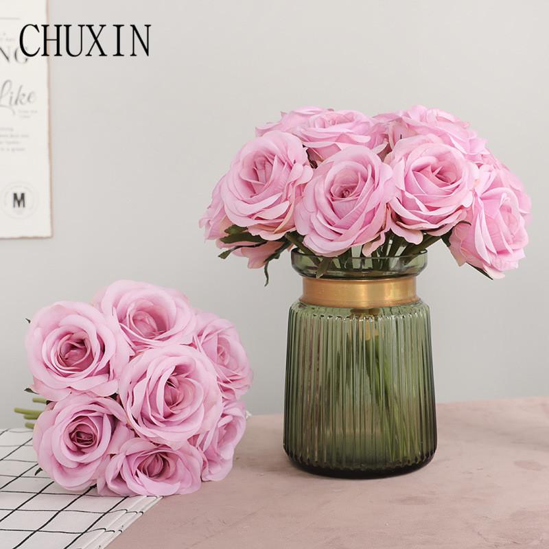 Wedding road lead simulation holding fake flower rose bouquet diy home desktop decoration Artificial hand tied British rose, Blue
Wedding road lead simulation holding fake flower rose bouquet diy home desktop decoration Artificial hand tied British rose, Blue