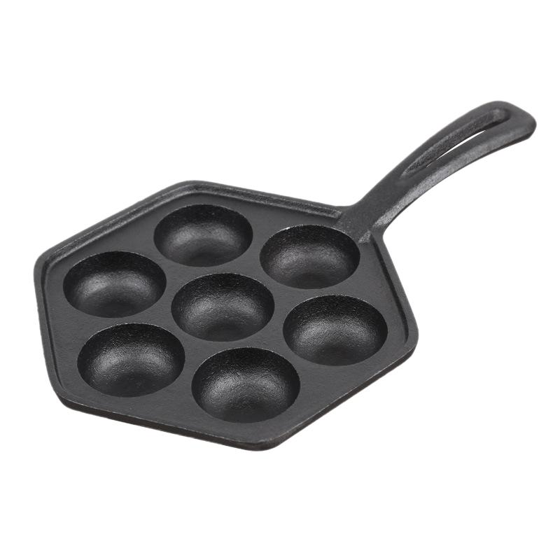 Cast Iron Stuffed Nonstick StuffedPancake Pan,Munk/Aebleskiver,House Cast Iron Griddle for Various Spherical
Cast Iron Stuffed Nonstick StuffedPancake Pan,Munk/Aebleskiver,House Cast Iron Griddle for Various Spherical