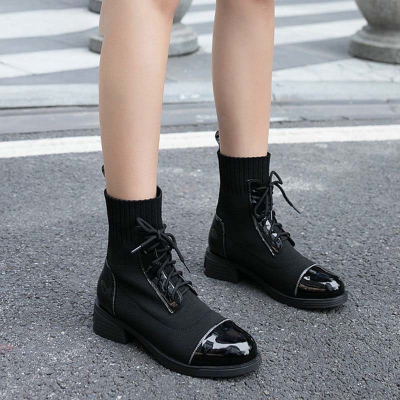Esveva 2021 plutonium leather winter ankle boots round toe ladies square jump med elegant women's shoes big 34-43, Black
Esveva 2021 plutonium leather winter ankle boots round toe ladies square jump med elegant women's shoes big 34-43, Black