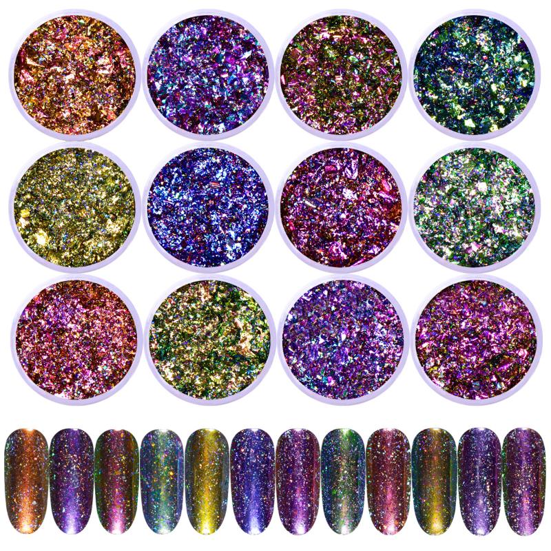 BeautyBigBang 12color Bling Nail Glitters Starry Nail Art Powder Tip Chrome Dust Manicure Decorations 10g
BeautyBigBang 12color Bling Nail Glitters Starry Nail Art Powder Tip Chrome Dust Manicure Decorations 10g