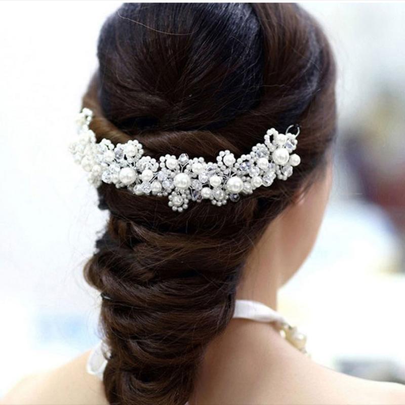 Hair Clips & Barrettes 2021 Fashion Style Bridal Headbands Jewelry Handmade Hairpin Crystal Pearl Bridesmaid/Bridal Accessories
Hair Clips & Barrettes 2021 Fashion Style Bridal Headbands Jewelry Handmade Hairpin Crystal Pearl Bridesmaid/Bridal Accessories