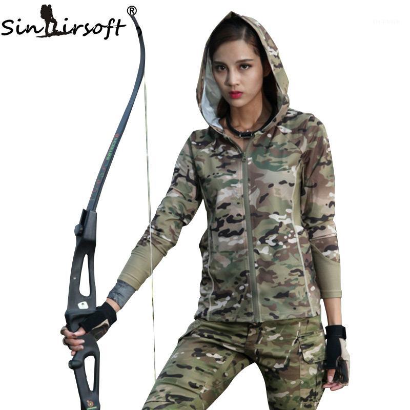 SINAIRSOFT Women Camouflage Long Sleeve Hooded Tactical Urban Camo for Jogging Running Outdoor Sports LY20031, Scorpion black
SINAIRSOFT Women Camouflage Long Sleeve Hooded Tactical Urban Camo for Jogging Running Outdoor Sports LY20031, Scorpion black