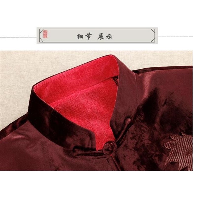 Farther coat winter chinese style men jacket fashion YK002 201128