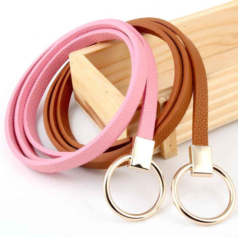 Belts Woman Small Fashion Wild Belt Waist Sweater Chain Decorative Round Buckle Dress Thin Knotted Ring, White
Belts Woman Small Fashion Wild Belt Waist Sweater Chain Decorative Round Buckle Dress Thin Knotted Ring, White
