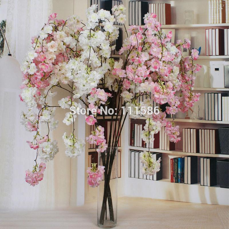 Artificial flower Cherry blossom (150cm) orchid 2020 NEW!! (20pcs/lot) Home/wedding Decoration flowers 3 Colors Available, Pink
Artificial flower Cherry blossom (150cm) orchid 2020 NEW!! (20pcs/lot) Home/wedding Decoration flowers 3 Colors Available, Pink