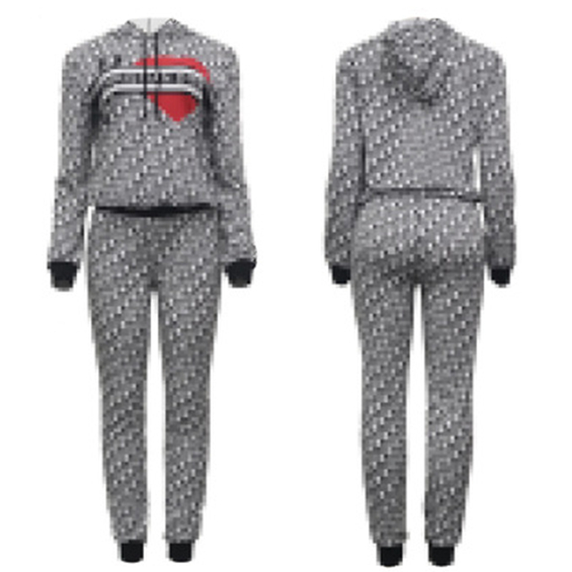 Brand Women' Tracksuits Autumn Long Sleeve Hoodie Sets Outfits Casual Women Designer Heart Print Two Piece Pants Set, J2311 as pic(di)
Brand Women' Tracksuits Autumn Long Sleeve Hoodie Sets Outfits Casual Women Designer Heart Print Two Piece Pants Set, J2311 as pic(di)