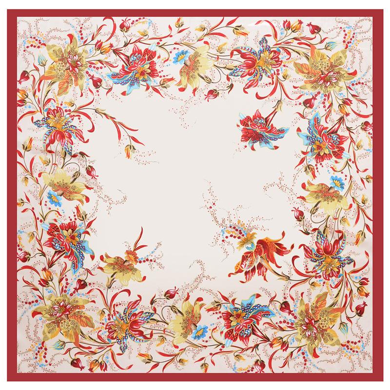 2021 90x90 Idyllic floral Multipurpose women Silk twill scarf Satin square tie Hairband ladies foulard femme towel bufanda shawl
2021 90x90 Idyllic floral Multipurpose women Silk twill scarf Satin square tie Hairband ladies foulard femme towel bufanda shawl