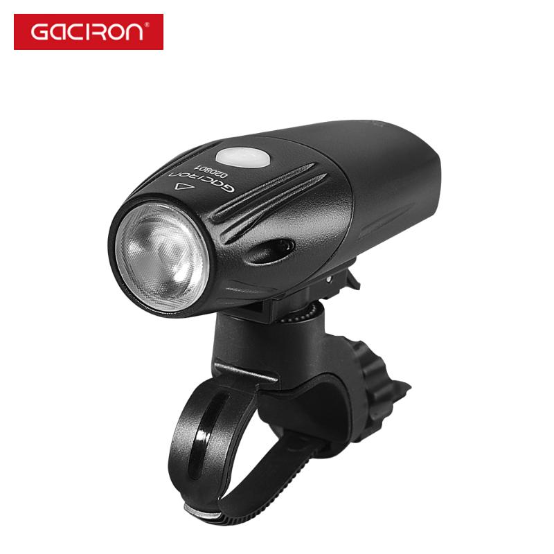 GaCIROn 1800mAh 500 Lumens Bicycle Light Bike Lamp Front LED Headlight USB Rechargeable Cycling Lantern Quick Install
GaCIROn 1800mAh 500 Lumens Bicycle Light Bike Lamp Front LED Headlight USB Rechargeable Cycling Lantern Quick Install