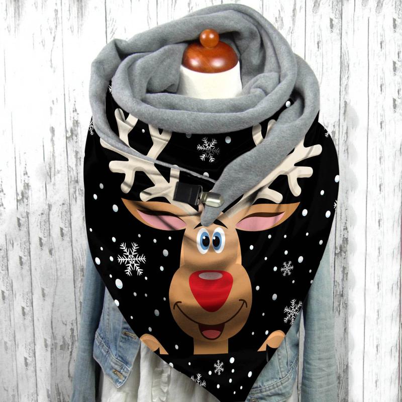 Fashion Winter Women Christmas Print Button Soft Wrap Casual Warm Scarves Shawls Spring Neck Bandana Hijabs #M
Fashion Winter Women Christmas Print Button Soft Wrap Casual Warm Scarves Shawls Spring Neck Bandana Hijabs #M