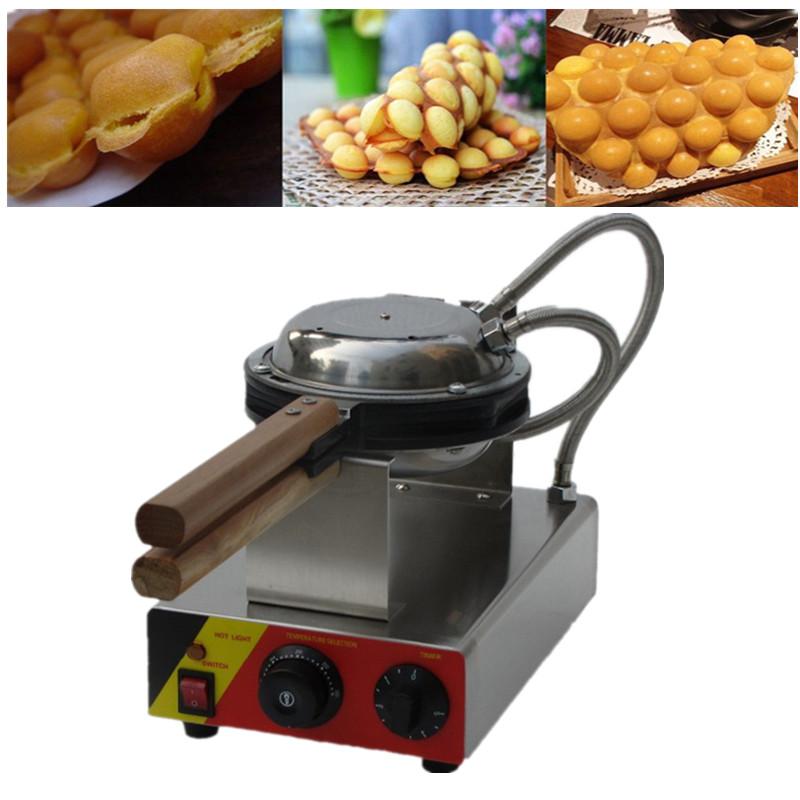 Commercial Stainless Steel Electric Egg Waffle Machine QQ Egg Bubble Waffle Maker 110V 220V Snack Equipment Ball Machine
Commercial Stainless Steel Electric Egg Waffle Machine QQ Egg Bubble Waffle Maker 110V 220V Snack Equipment Ball Machine