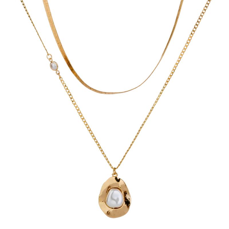 Pendant Necklaces Christmas Jewelry Retro Baroque Pearl Multi-layer Necklace Round Bead Style
Pendant Necklaces Christmas Jewelry Retro Baroque Pearl Multi-layer Necklace Round Bead Style