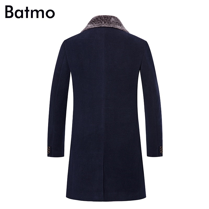 Batmo arrival winter high quality casual trench coatmen's winter jackets winter coat plus-size DY3919 201223