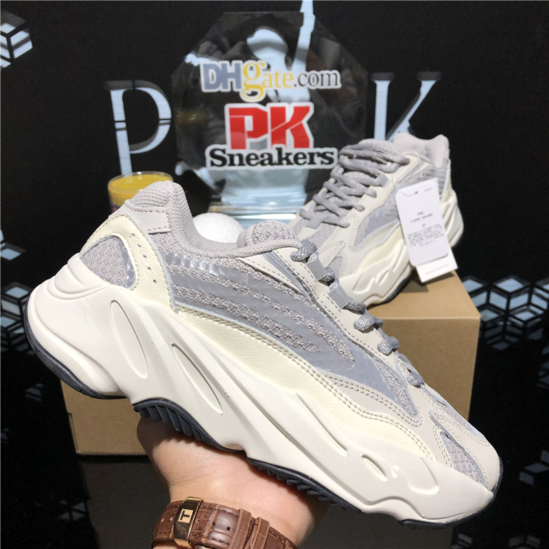 Top Quality 700 Kanye Running Shoes Breathable Inertia Reflective Tephra Solid Grey Utility Black Vanta Mens Womens Sport Trainers Sneakers With Box, Gift
Top Quality 700 Kanye Running Shoes Breathable Inertia Reflective Tephra Solid Grey Utility Black Vanta Mens Womens Sport Trainers Sneakers With Box, Gift