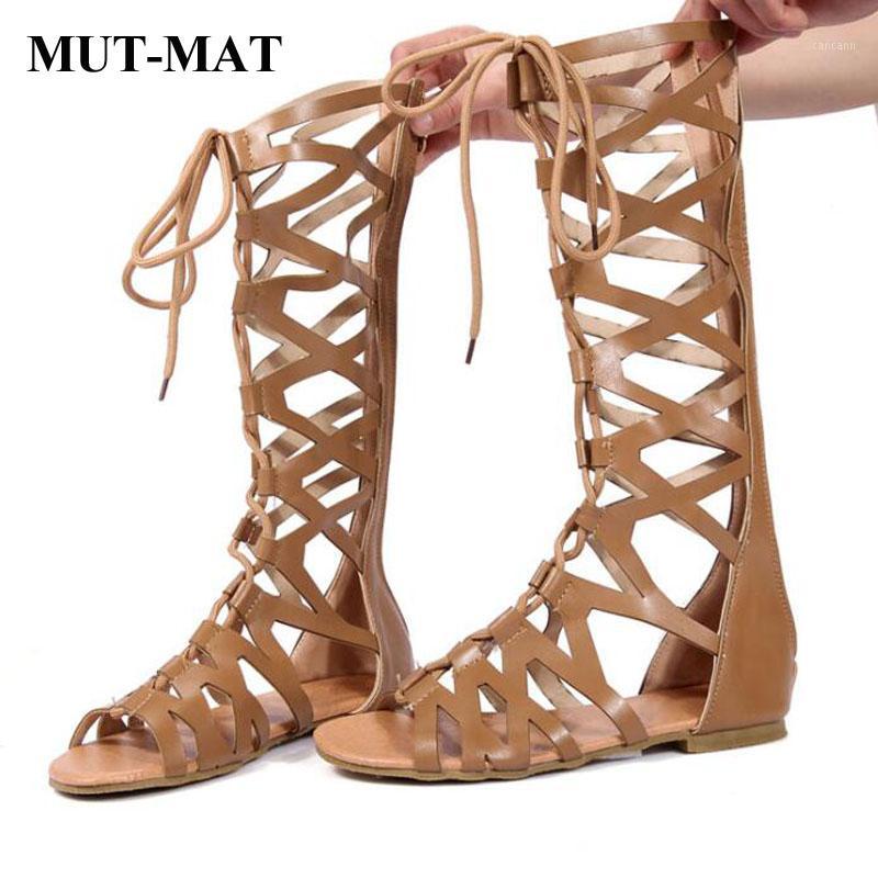 2019 new Roman Women High Sandals Cool Sandals Flat boots Cross Straps High Tube Hollow Lace Tie size 35 to size 431, Dark khaki
2019 new Roman Women High Sandals Cool Sandals Flat boots Cross Straps High Tube Hollow Lace Tie size 35 to size 431, Dark khaki