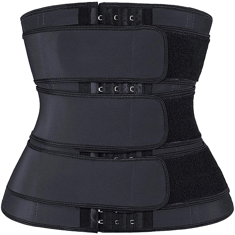Neoprene Waist Trainer Women Corsets Sweat Belts For Women Corset Tummy Body Shaper Fitness Modeling Strap Waste Trainer faja 201211, Gray
Neoprene Waist Trainer Women Corsets Sweat Belts For Women Corset Tummy Body Shaper Fitness Modeling Strap Waste Trainer faja 201211, Gray