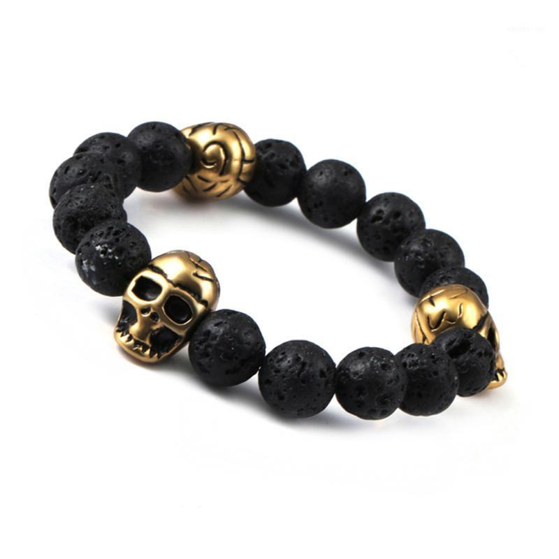 Charm Bracelets Fashion Northskull Stainless Steel Skull Bracelet For Women Natural Lava Stone Beads And Tiger Eye Men1
Charm Bracelets Fashion Northskull Stainless Steel Skull Bracelet For Women Natural Lava Stone Beads And Tiger Eye Men1
