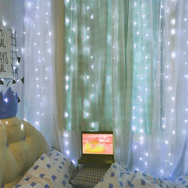 New Design 300-LED White Light Romantic Christmas Wedding Outdoor Decoration Curtain String Light 110V high brightness LED Strings
New Design 300-LED White Light Romantic Christmas Wedding Outdoor Decoration Curtain String Light 110V high brightness LED Strings
