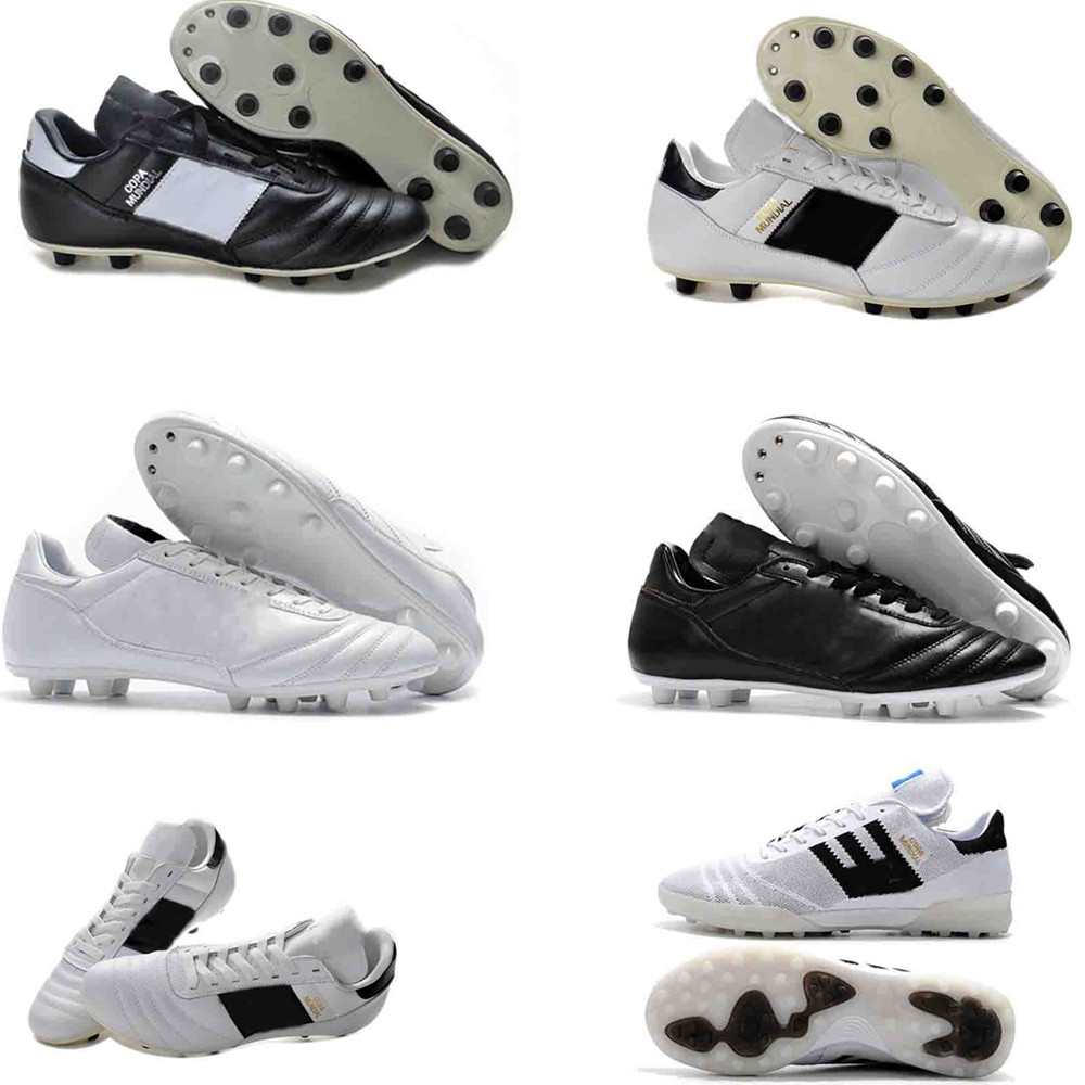 Copa Mundial Leather Mens FG Soccer Cleats chaussures de foot chaussures de Football Boots Black White Orange botines futbol taquets Shoes
Copa Mundial Leather Mens FG Soccer Cleats chaussures de foot chaussures de Football Boots Black White Orange botines futbol taquets Shoes