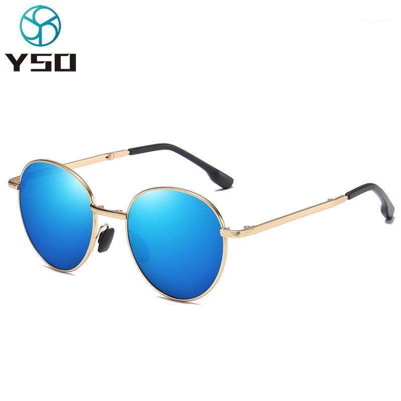 YSO 2020 Blue Sunglasses For Women Metal Frame TAC Lenses Goggles Foldable Polarized UV Protection Men Sun Glasses 6141
YSO 2020 Blue Sunglasses For Women Metal Frame TAC Lenses Goggles Foldable Polarized UV Protection Men Sun Glasses 6141