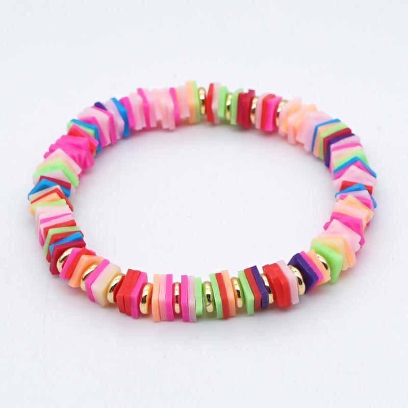 Go2Boho Boho Jewelry Bracelets Polymer Clay Bead Heishi Square Bracelet Golden Beaded Handmade Colorful Bohemian Armbanden1
Go2Boho Boho Jewelry Bracelets Polymer Clay Bead Heishi Square Bracelet Golden Beaded Handmade Colorful Bohemian Armbanden1