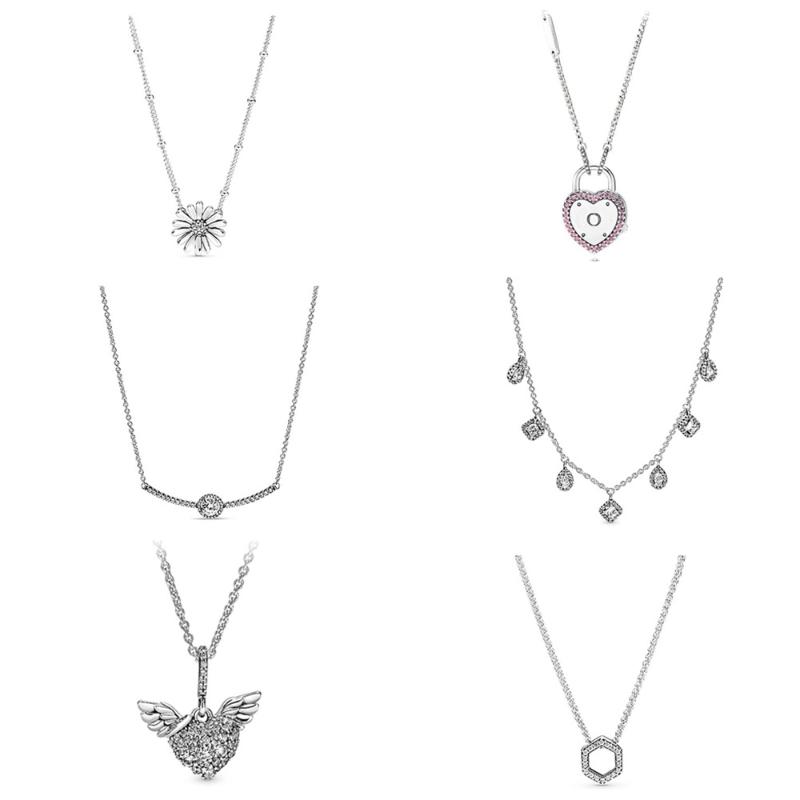 925 Sterling Silver Pave Daisy Flower Collier With Crystal Necklace For Women Wedding Party Pan Jewelry
925 Sterling Silver Pave Daisy Flower Collier With Crystal Necklace For Women Wedding Party Pan Jewelry