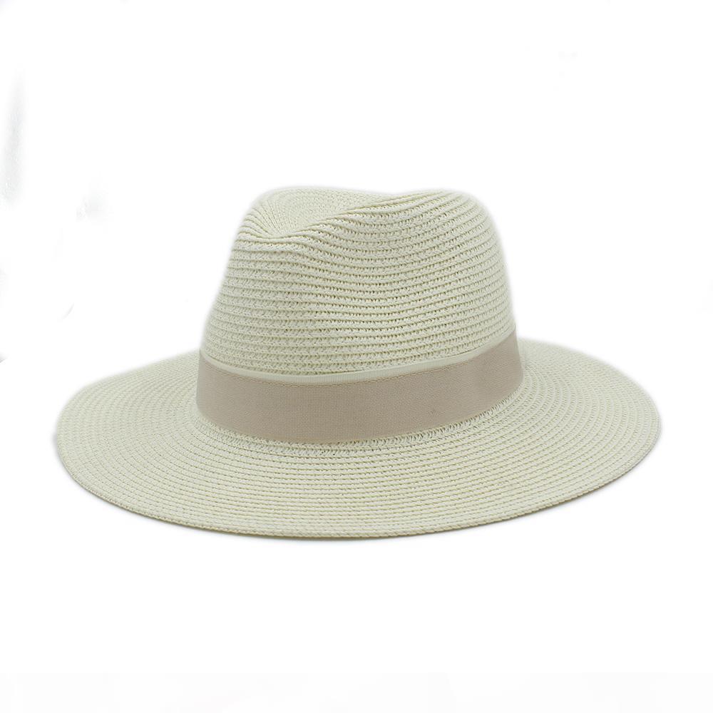 Fashion Women Summer Straw Maison Michel Sun Hat For Elegant Lady Outdoor Wide Brim Beach Dad hat Sunhat Panama Fedora Ha4014954