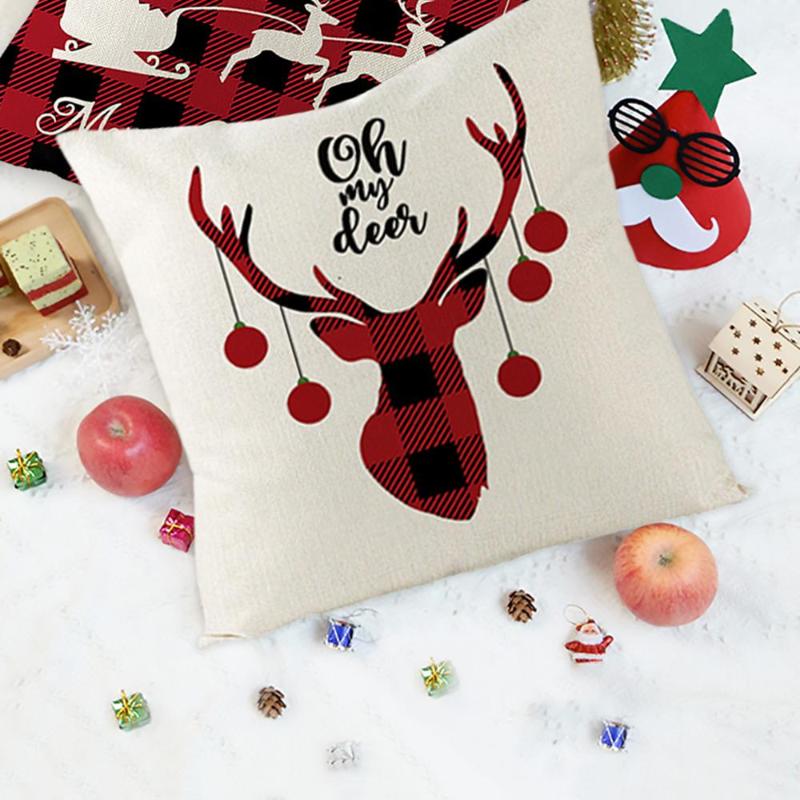 HUIRAN 45x45 Christmas Cushion Cover Christmas Cotton Linen Tree New Year Decorative Pillows for Cushion Cover Throw Pillow Case, Green
HUIRAN 45x45 Christmas Cushion Cover Christmas Cotton Linen Tree New Year Decorative Pillows for Cushion Cover Throw Pillow Case, Green